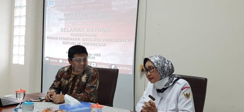 BPIP RI Kunjungi FH UBB Bahas Pancasila Sebagai Filter Utama  Peraturan Perundang-Undangan